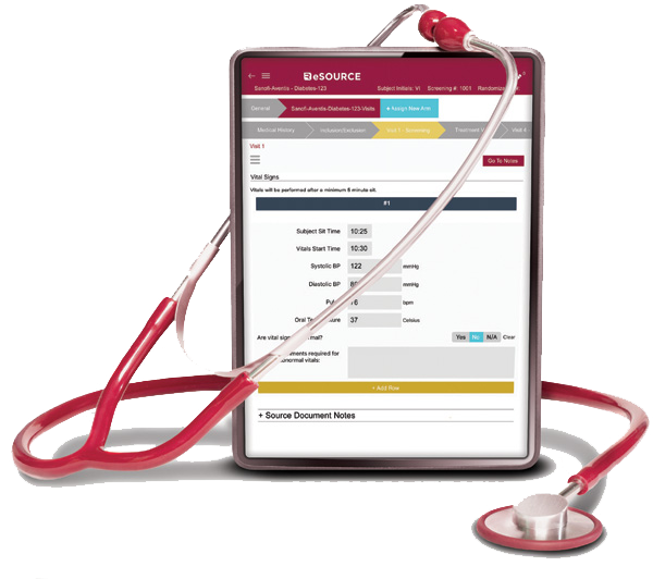 eSOURCE RealTime SOMS Site Operations Management System All-in-one customized custom software plugin widgets clinical research trials studies study medical patients enrollment database