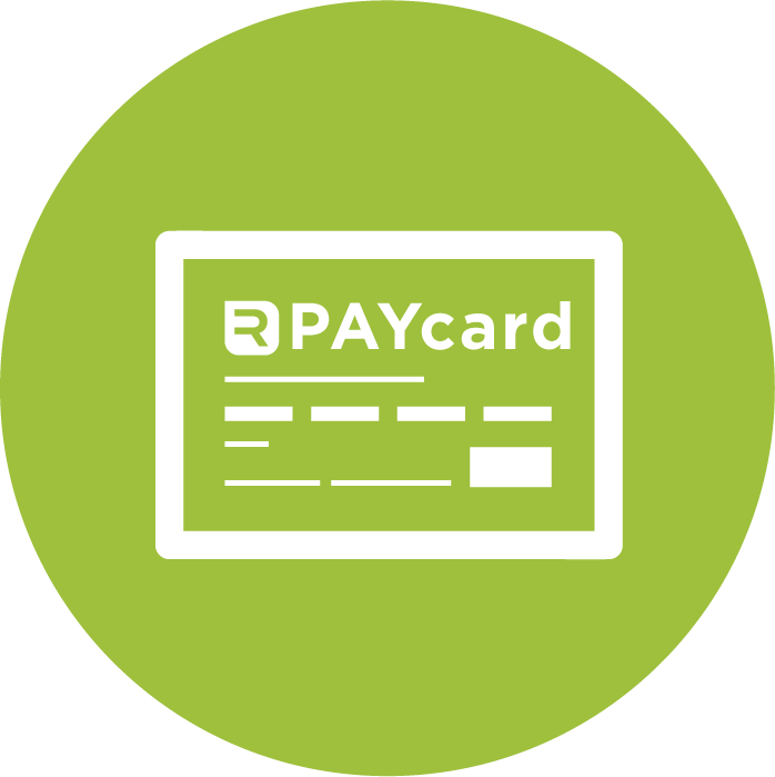 Branded PAYcards credit card prepaid loaded money payment gift card RealTime-CTMS Site Pay